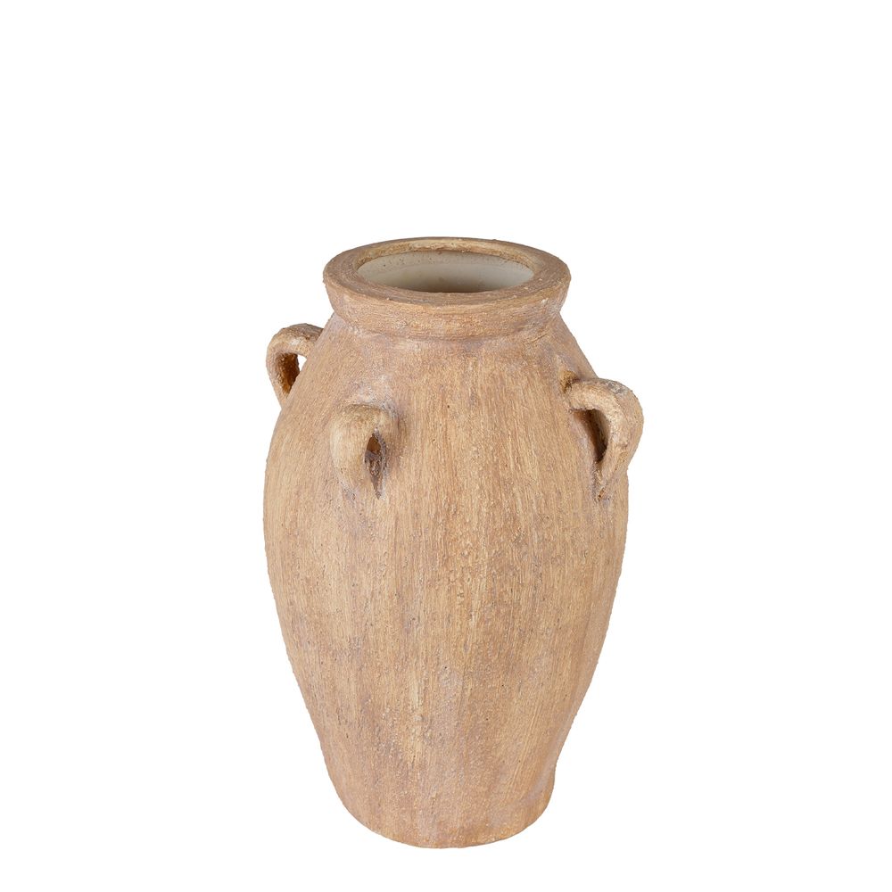 Anthea Ceramic Urn - Terracotta - Notbrand