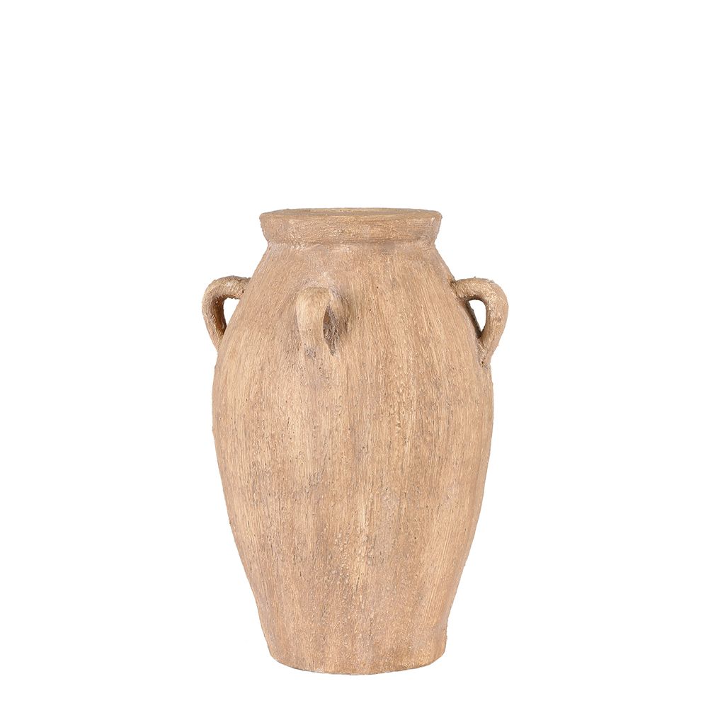 Anthea Ceramic Urn - Terracotta - Notbrand