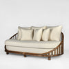 Palm Cove Occasional Sofa - Brown - Notbrand