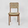 Set of 2 Flora Teakwood Dining Chair - Natural - Notbrand