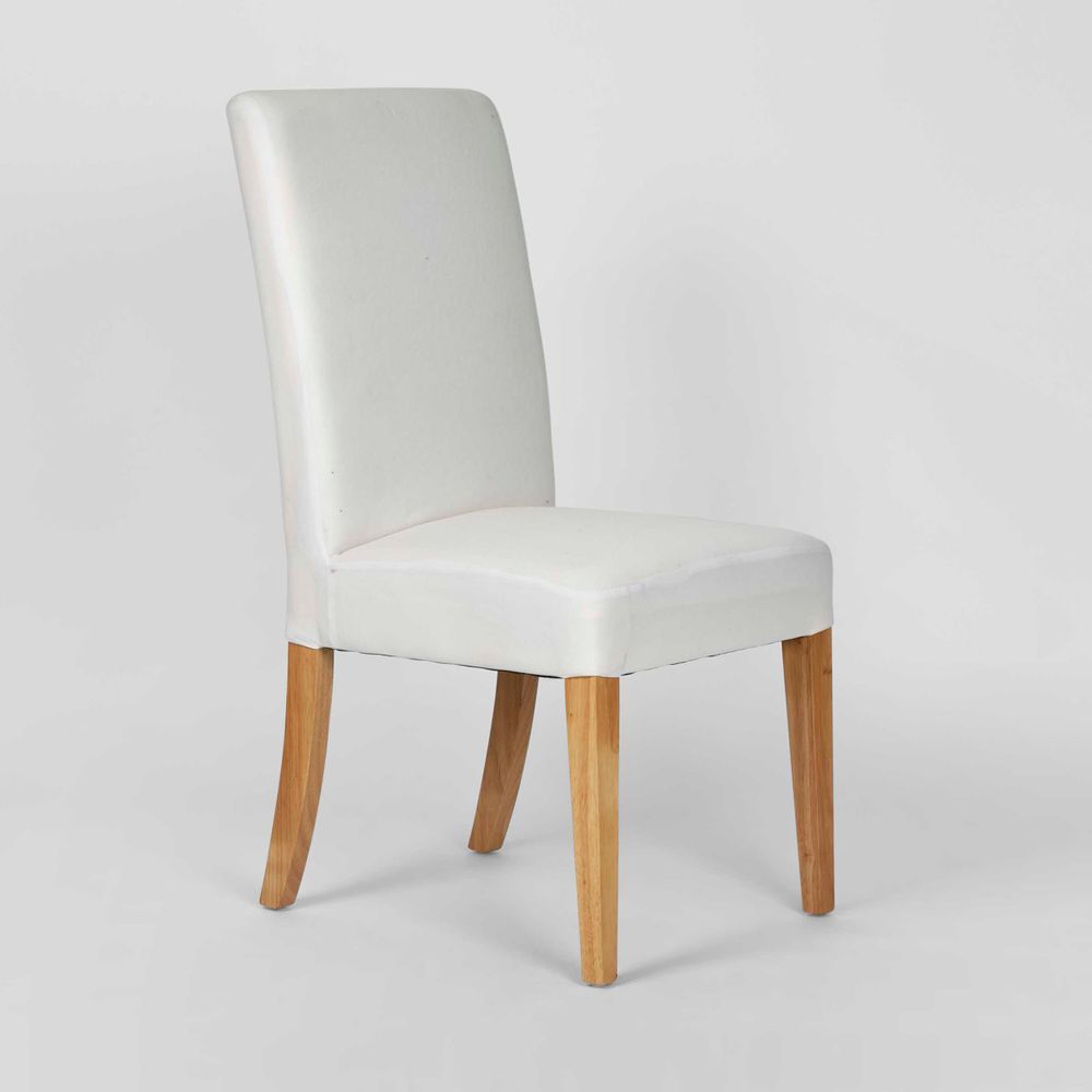 Ville Plywood Dining Chair - White - Notbrand