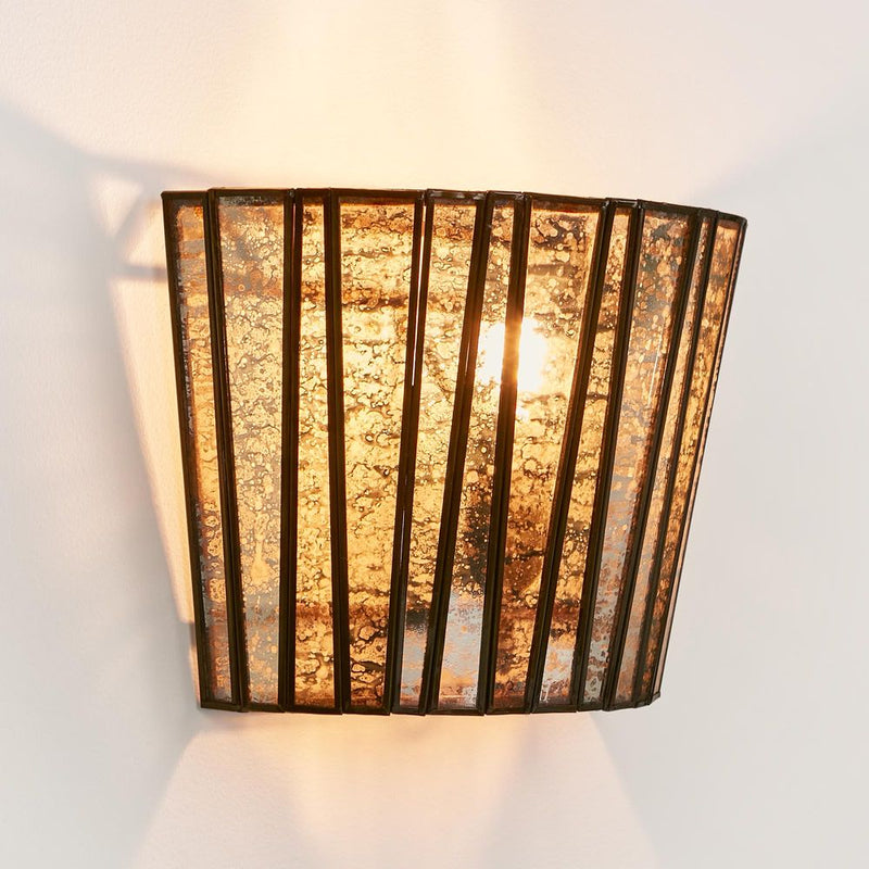 Roosevelt Half Round Wall Light - Antique Copper - Notbrand
