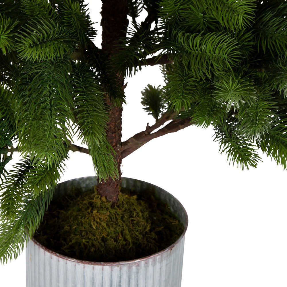 Marmont Tin Potted Pine Tree - Large - Notbrand