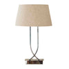 Southern Cross Table Lamp Base in Shiny Nickel - Large - Notbrand