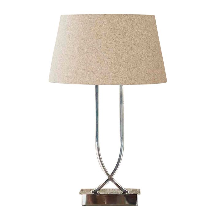 Southern Cross Table Lamp Base in Shiny Nickel - Large - Notbrand