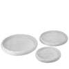 Santiago Marble Tray in White - Large - Notbrand