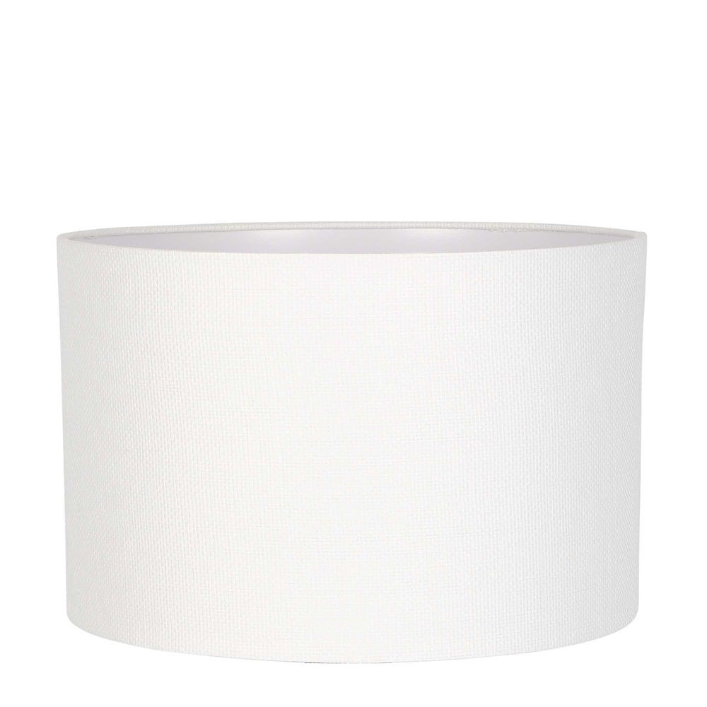 Java Cylinder Lamp Shade in White - XL - Notbrand