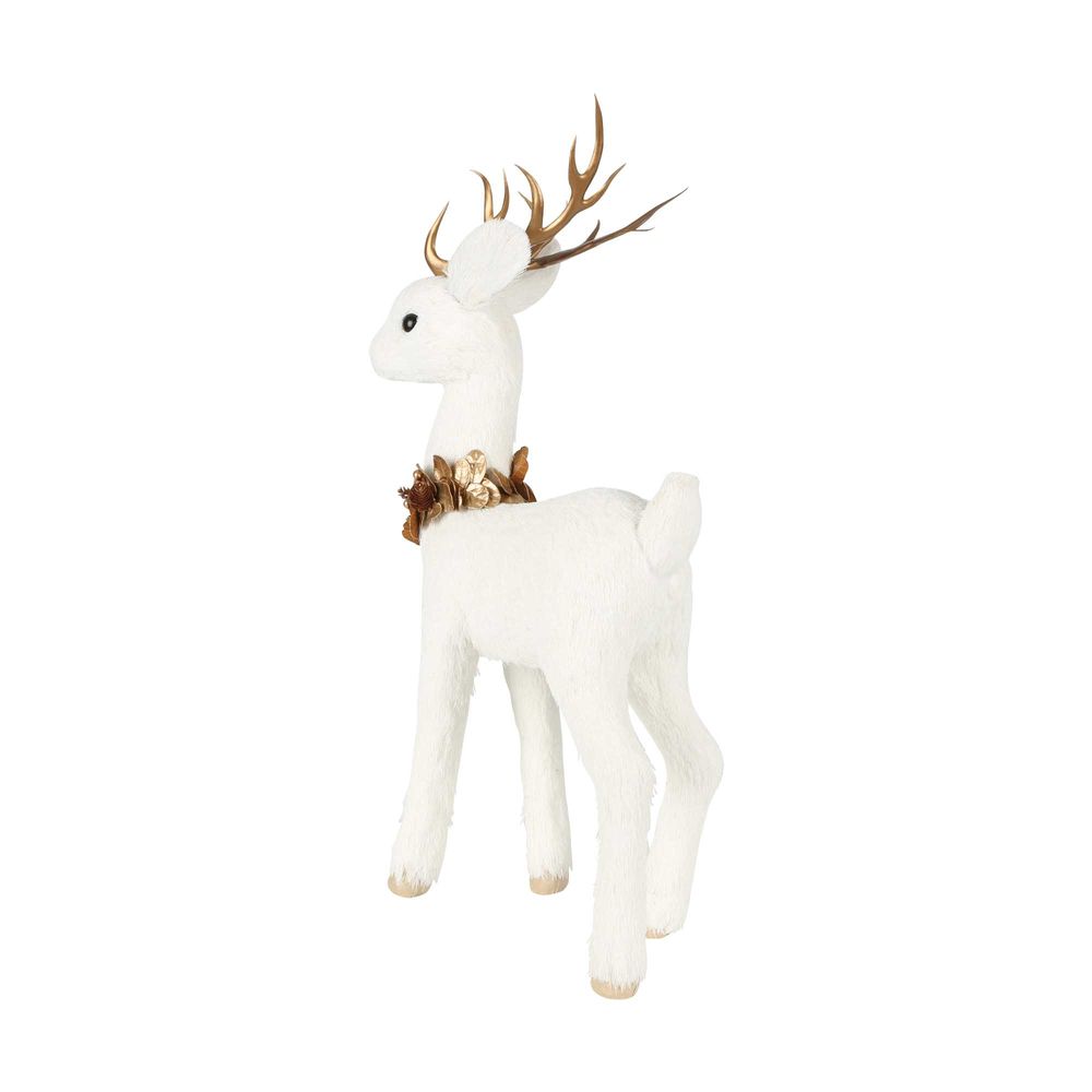 Arc King Deer Statue - White - Notbrand