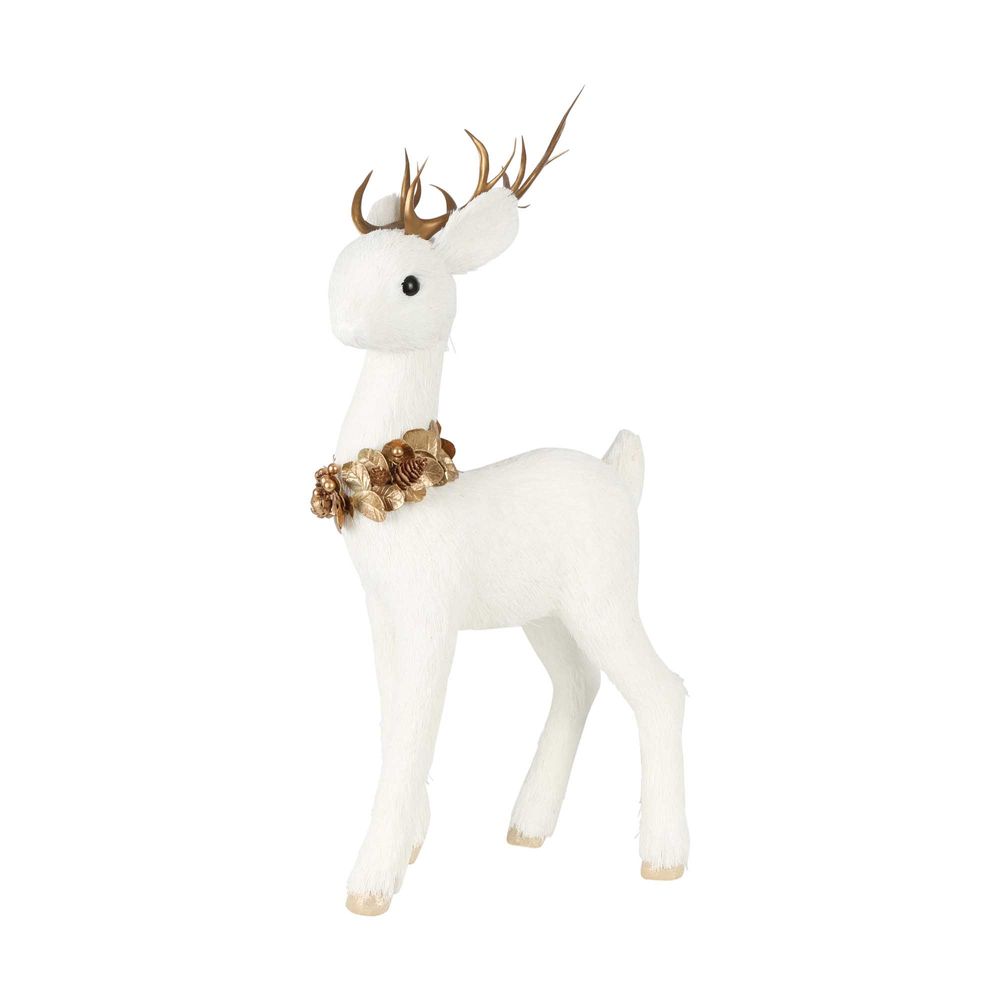 Arc King Deer Statue - White - Notbrand