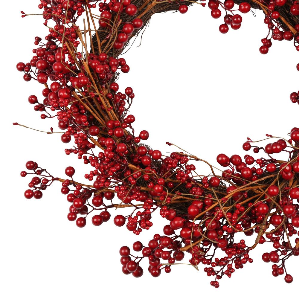 Robina Berry Wreath in Red - Large - Notbrand