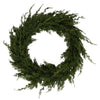 Grange Cypress Wreath in Green - 70cm - Notbrand