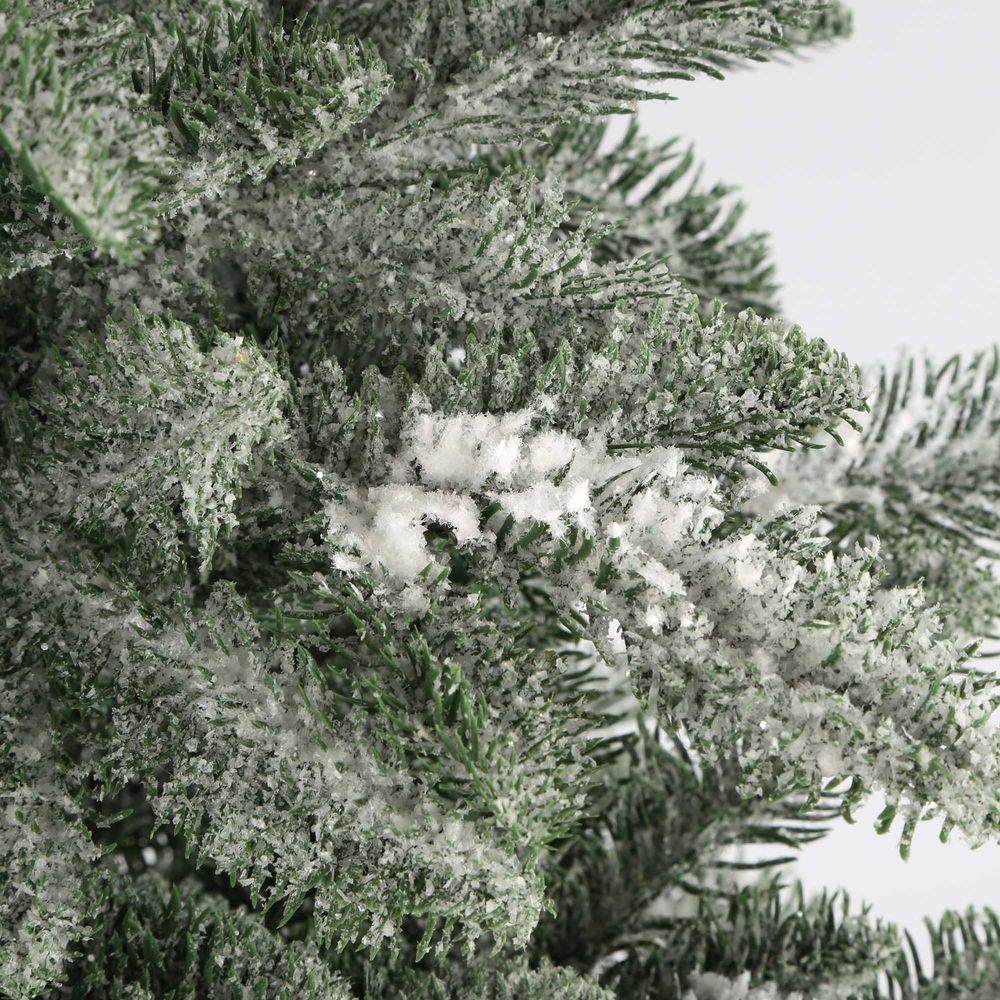 Moncton Frosted Potted Pine Tree - Green - Notbrand