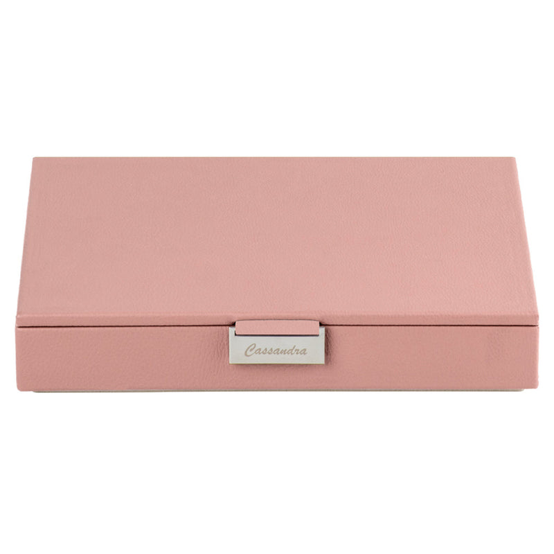Cassandra's 5 Tray Jewellery Box in Pink - Medium - Notbrand