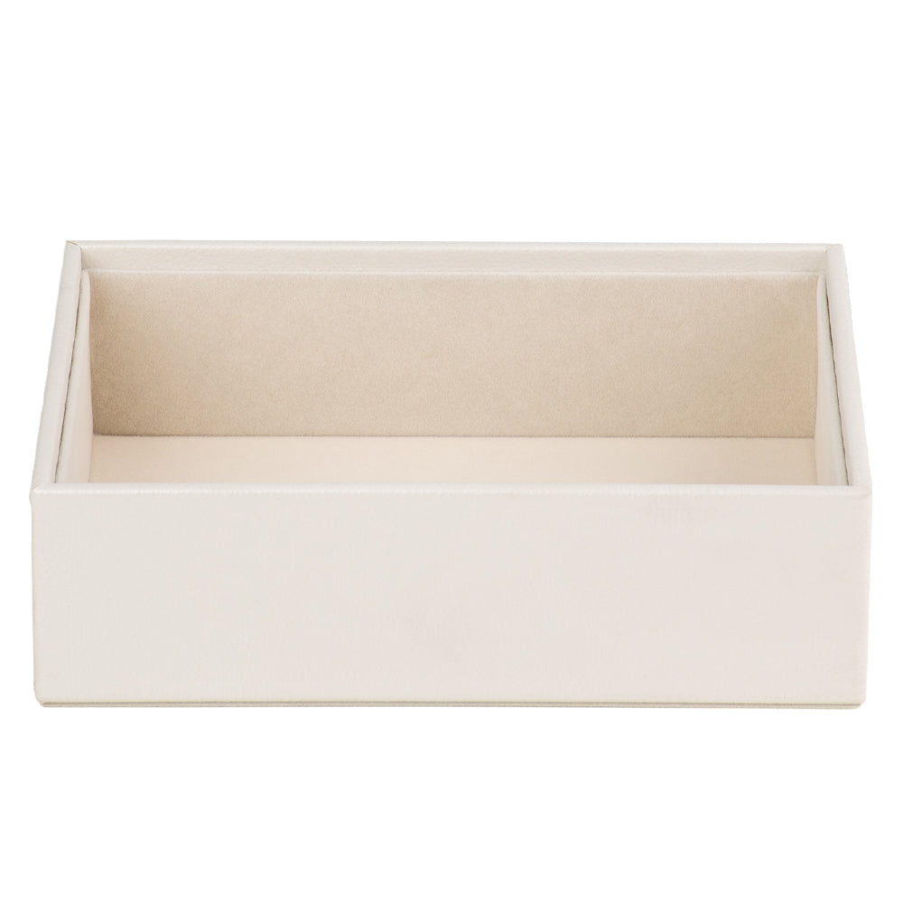 Cassandra's 5 Tray Jewellery Box in White - Medium - Notbrand