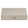 Cassandra's Large Jewellery Box Drawer in Grey - The Valentina Collection - Notbrand