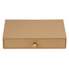 Cassandra's Large Jewellery Box Drawer in Taupe - The Valentina Collection - Notbrand