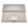 Cassandra's Large Jewellery Box Drawer in Grey - The Maya Collection - Notbrand