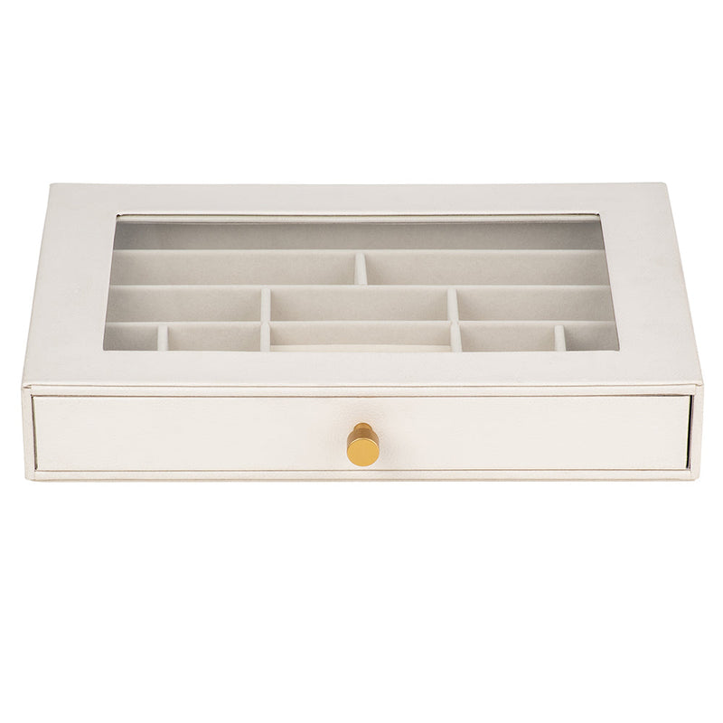 Cassandra's Large Jewellery Box Drawer in White - The Maya Collection - Notbrand