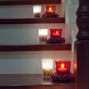 Hand Crafted Glass Tealight  - Set of 6 - Notbrand