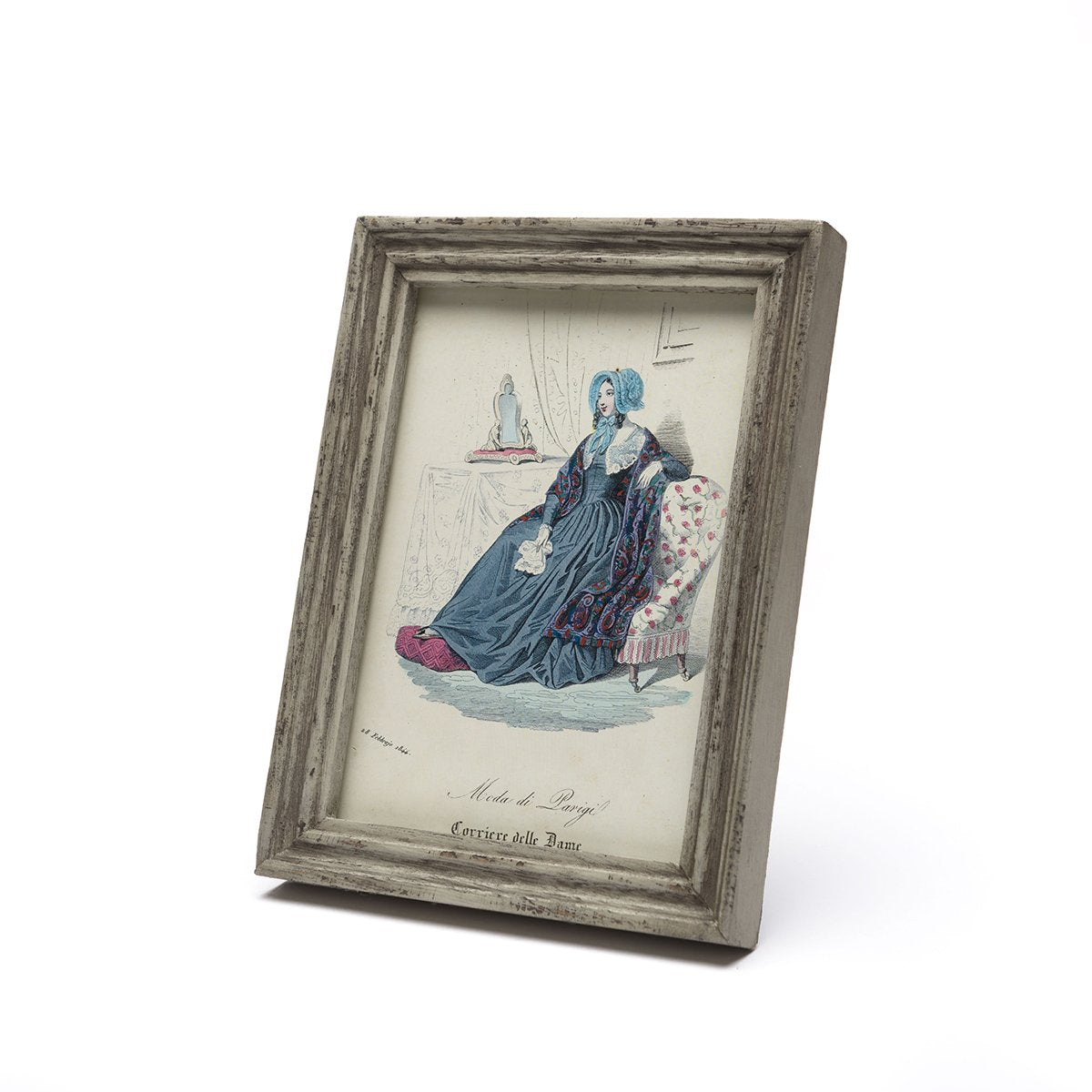 Victorian Art Print in Wooden Frame - Tradition 4 - Notbrand