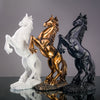 Nordic Resin Horse Figurine - Range - Notbrand