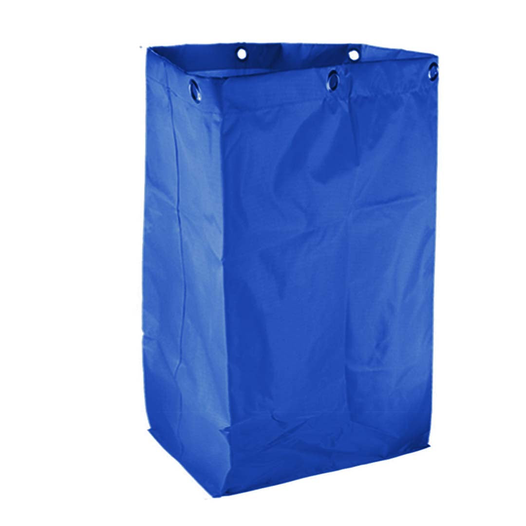 Oxford Cloth Janitor Replacement Cart Bag - Blue - Notbrand
