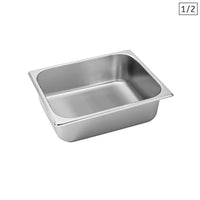 Gastronorm Full Size 1/2 Gn Pan - 10cm Deep - Notbrand
