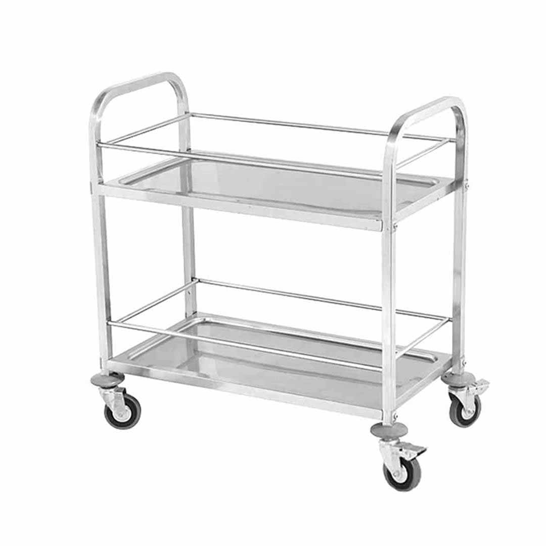 Stainless Steel Utility Cart Small - 2 Tier - Notbrand