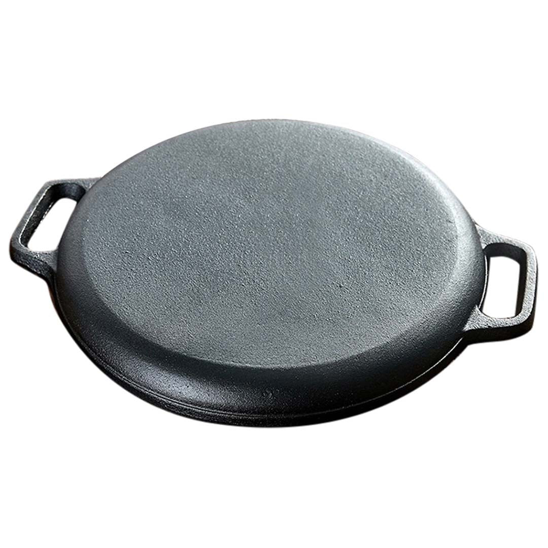 Smart Induction Cooktop And Cast Iron Frying Pan Sizzle Platter - 30cm - Notbrand