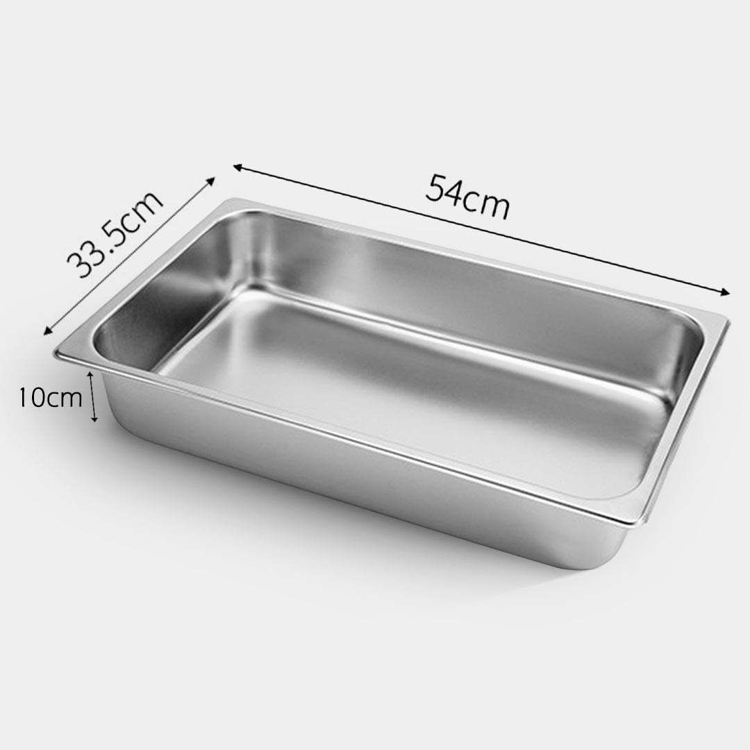 Gastronorm Full Size 1/1 Gn Pan - 10cm Deep - Notbrand