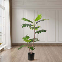 2-Trunk Philodendron Artificial Plant - 90 cm - Notbrand