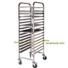 Gastronorm Trolley Stainless Steel Suits - 15 Tier - Notbrand