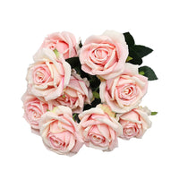 Champion Rose Artificial Flowers - 4 Bunch 9 Heads - Notbrand