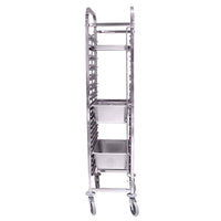 Gastronorm Trolley Stainless Steel Suits Gn 1/1 Pans - 16 Tier - Notbrand