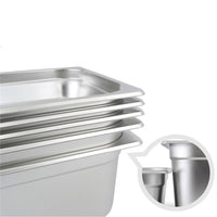 Gastronorm Full Size 1/3 Gn Pan - 10cm Deep - Notbrand