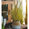 Artificial Indoor Potted Reed Bulrush Grass - 137cm - Notbrand