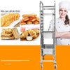 Stainless Steel Gastronorm Trolley- 15 Tier - Notbrand