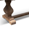Ember Reclaimed ELM 2.4m Wood Bench - Natural - Notbrand