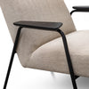Loyd Fabric Armchair in Sand Grey - Notbrand