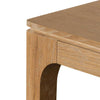 1.4m Oak Console Table - Natural - Notbrand