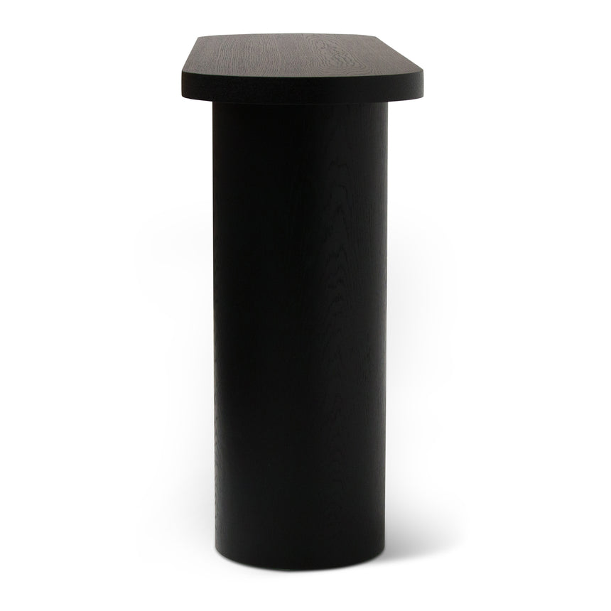 Vodtin Console Oak Table Black - 1.5m - Notbrand