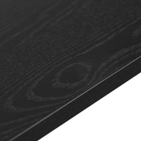1.5m Console Table - Full Black - Notbrand