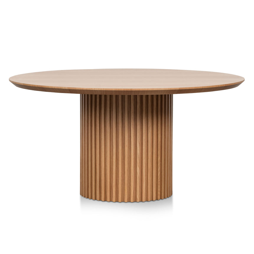 Wisteria 1.5m Wooden Round Dining Table - Natural