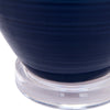 Bronte Ceramic Table Lamp - High Gloss Blue - Notbrand