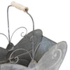 Nested Distressed-Finish Butterfly Planters Set - 2 Pieces - Notbrand