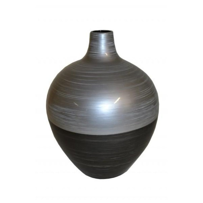 Round Narrow Neck Lacquer Vase - Medium - Notbrand