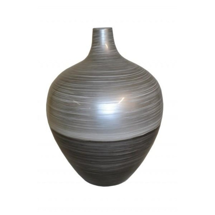Round Narrow Neck Lacquer Vase - Large - Notbrand