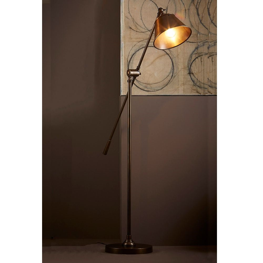 Winslow Floor Lamp - Antique Brass - Notbrand