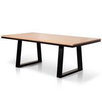 2.1m Dining Table - Messmate - Notbrand