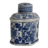 Emperor Blue and White Ceramic Jar - Notbrand